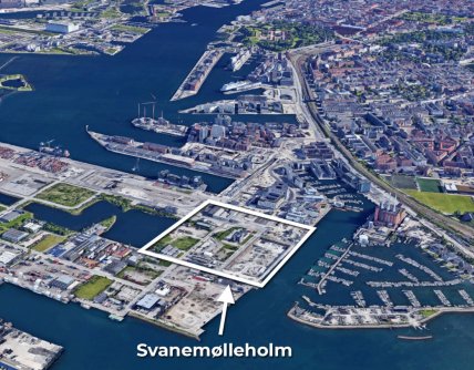 Svanemølleholm на карті