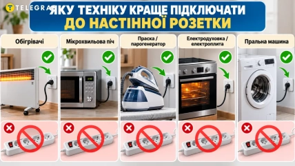 Мощные приборы лучше подключать непосредственно к исправной настенной розетке