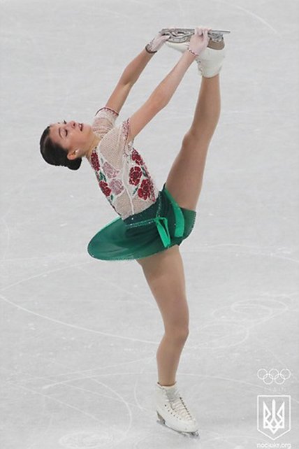 Фігуристка Анастасія Шаботова