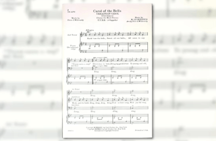 Мелодія "Carol of the Bells