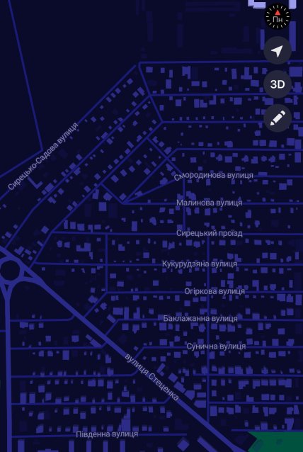 Карта Киева