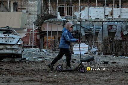 Наслідки удару Росії по місту Бровари 14.03.2026