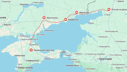 Траса Ростов-на-Дону-Маріуполь-Бердянськ-Мелітополь-Крим