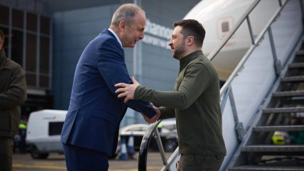 Владимир Зеленський и премьер Ирландии Микхол Мартин, фото - ОП