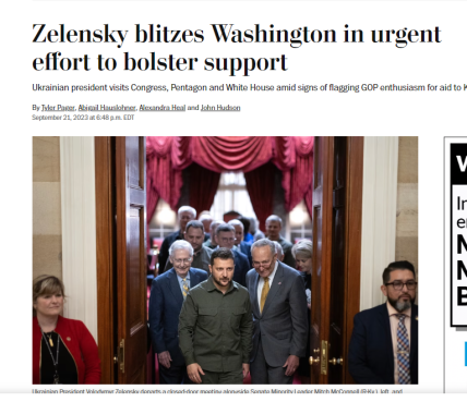 Западные медиа о визите Зеленского