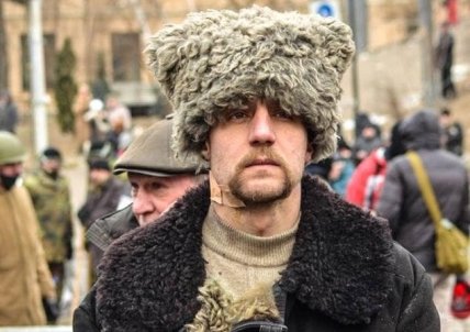 Козак Гаврилюк на Евромайдане