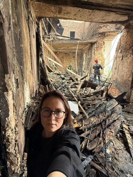 Премьер-министр Украины Юлия Свириденко в здании Кабинета Министров