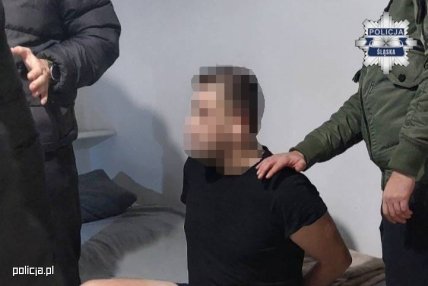 Задержан украинский с полицейскими. Фото Рolicja.pl