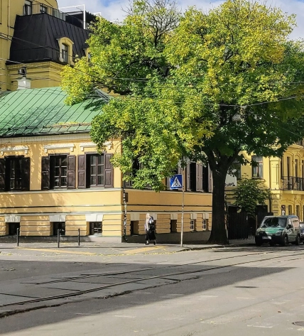 Улица Хорива на Подоле в Киеве