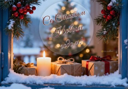 Со Старым Новым годом, открытки, картинки, поздравления