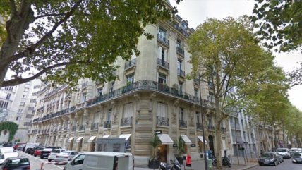 Дом в Париже, где находится квартира, принадлежавшая Песковой