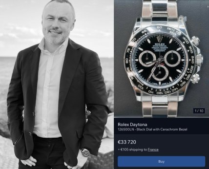 Які годинники має Євгеній Черняк