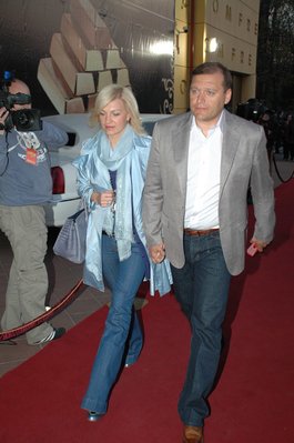 Михаил Добкин, жена Алина, как выглядит