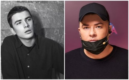 Андрій Данилко в молодості і зараз