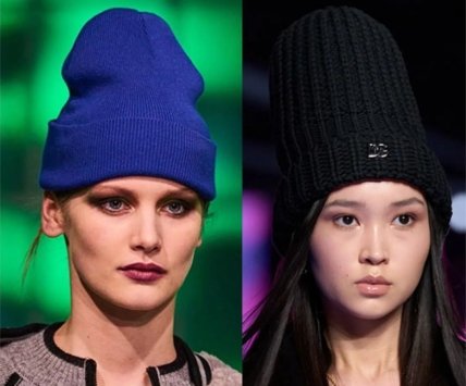 Витягнута шапка біні