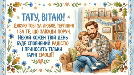 с Днем отца, открытки и поздравления