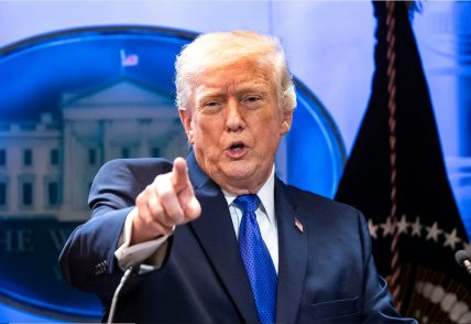 Дональд Трамп на пресконференції 20.02.2026