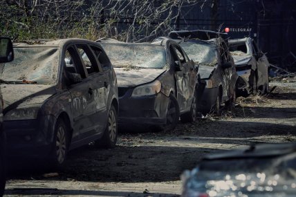 Как выглядит Киев после российских обстрелов 10 октября