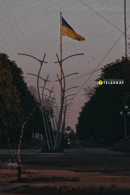 Антидронова сітка у Краматорську. Фото Ян Доброносов
