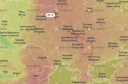 Погода в Украине 6 мая