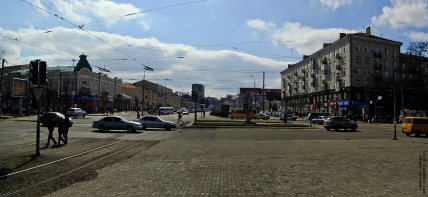 Улица Шмидта в Днепре