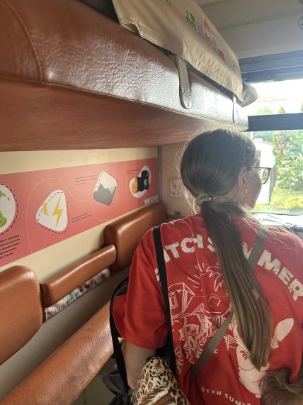 Дитячий вагон Укрзалізниці