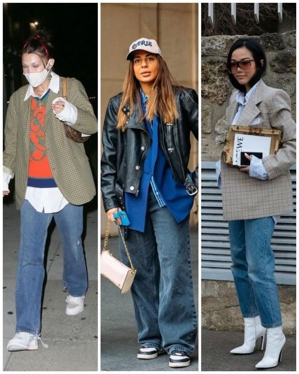 С чем носить рубашку оверсайз