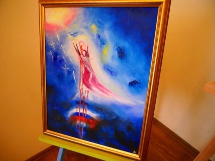 Картина "Янгол, який плаче"