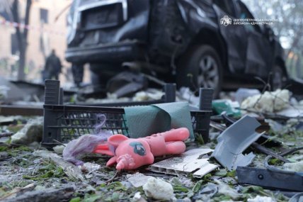 Наслідки атаки Росії на Дніпро 25.04.2026