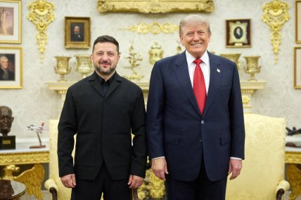 Володимир Зеленський та Дональд Трамп