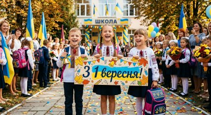 листівки з 1 вересня