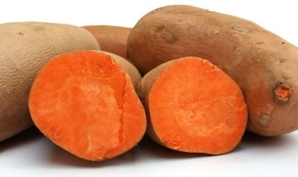 картопля помаранчового кольору