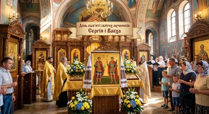 День памяти святых мучеников Сергия и Вакха