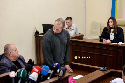 Поліцейський Михайло Дробницький на суді