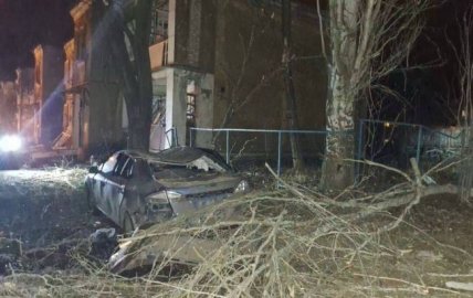 Последствия удара в Краматорске