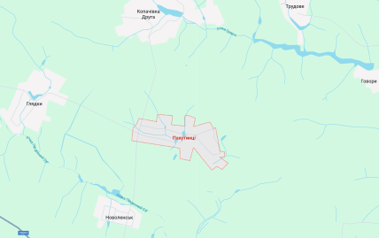 карта село пахутинцы