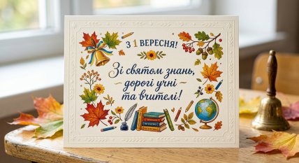 з днем знань привітання в картинках