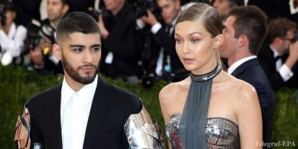 Джиджи Хадид и экс-участник британской поп-группы One Direction, певец Зейн Малик