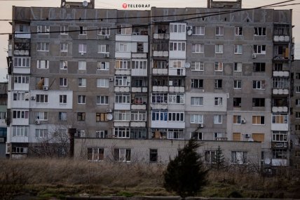 Разрушение в Бахмуте