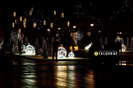 Вулиці вечірнього Харкова