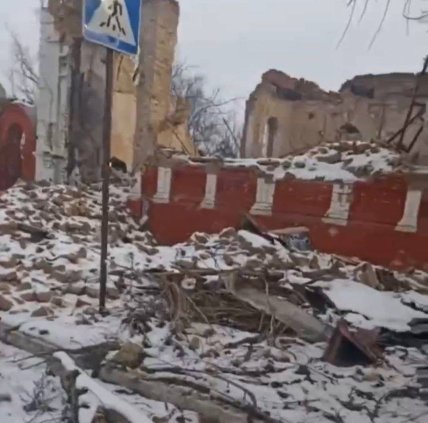 Остатки краеведческого музея в Гуляйполе