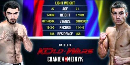 Владислав Мельник проиграл россиянину Исе Чаниеву на турнире KOld Wars 