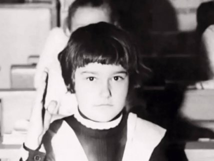 Анна Куркурина в детстве