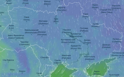 Карта погоды на 27 декабря 2025
