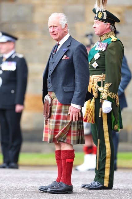 Король Карл III в Шотландии