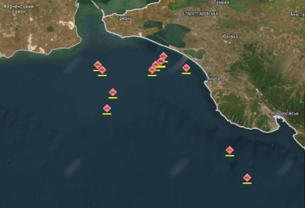 Удари по кораблях Росії в Чорному морі