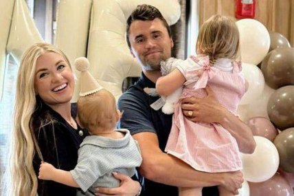 Чарли Кирк и его жена Эрика