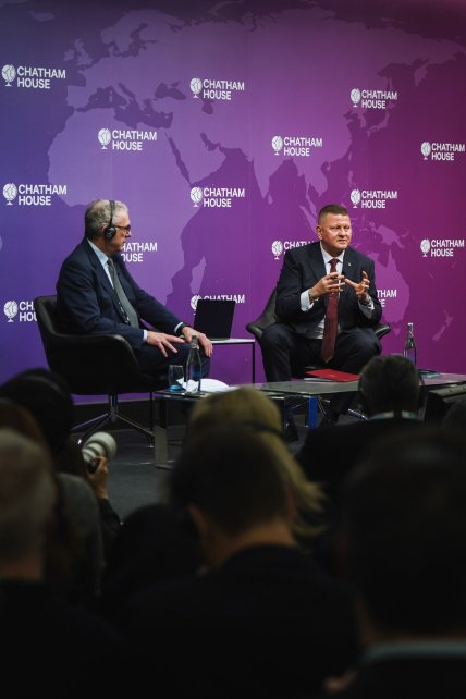 Виступ Валерія Залужного у Chatham House 23.02.2026