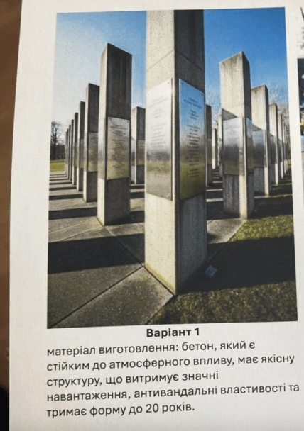 Алея Слави у Деснянському районі в Києві
