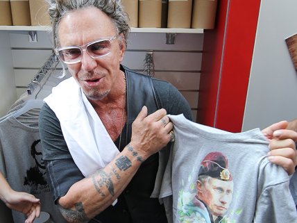 Микки Рурк о Путине